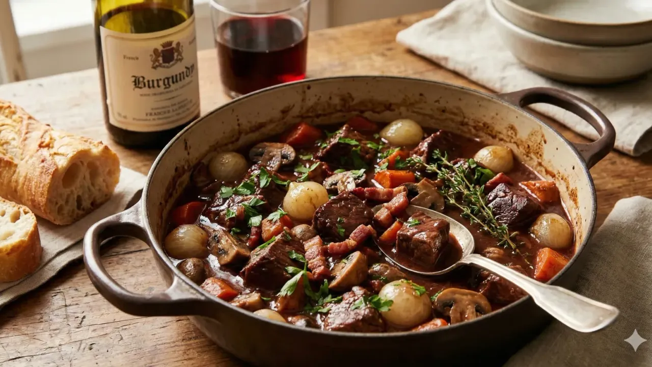 Beef Bourguignon