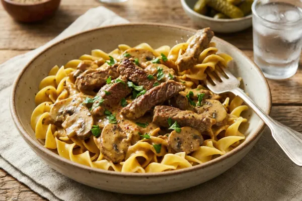 Beef Stroganoff