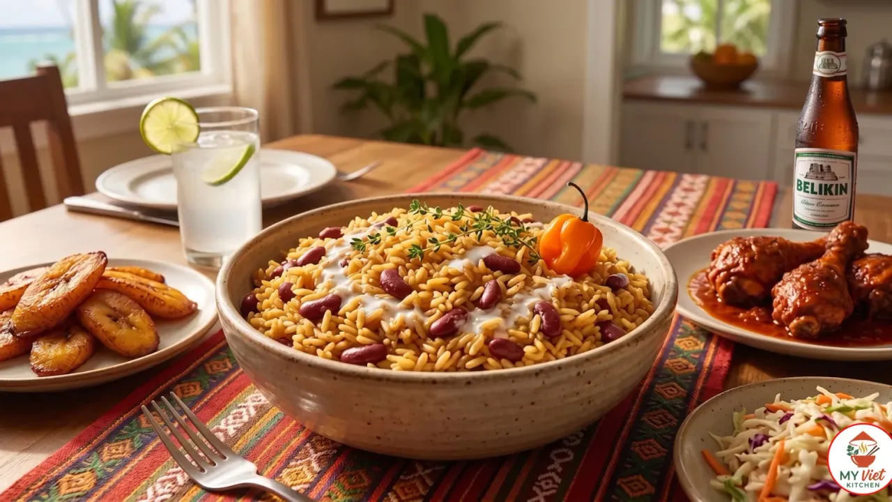Belizean Rice and Beans