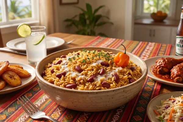 Belizean Rice and Beans