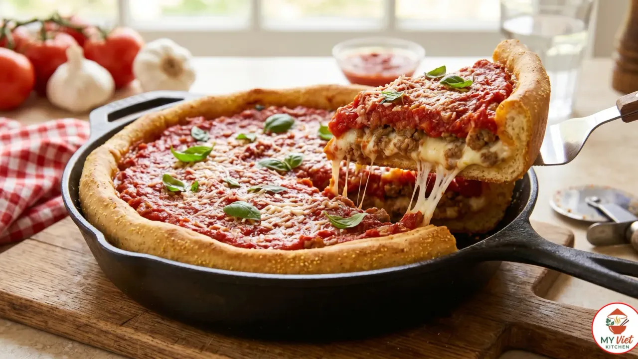 Chicago Deep Dish Pizza