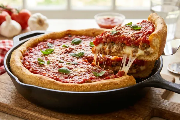 Chicago Deep Dish Pizza