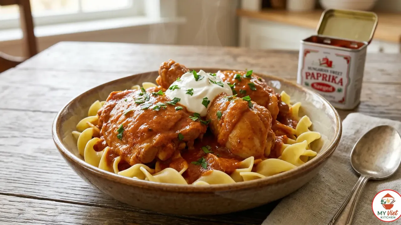 Chicken Paprikash