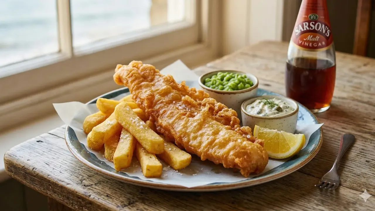 Classic British Fish and Chips