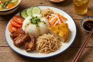 Vietnamese Vegetarian Broken Rice