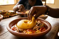 Fufu with Soup