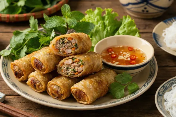 Hanoi Fried Spring Rolls
