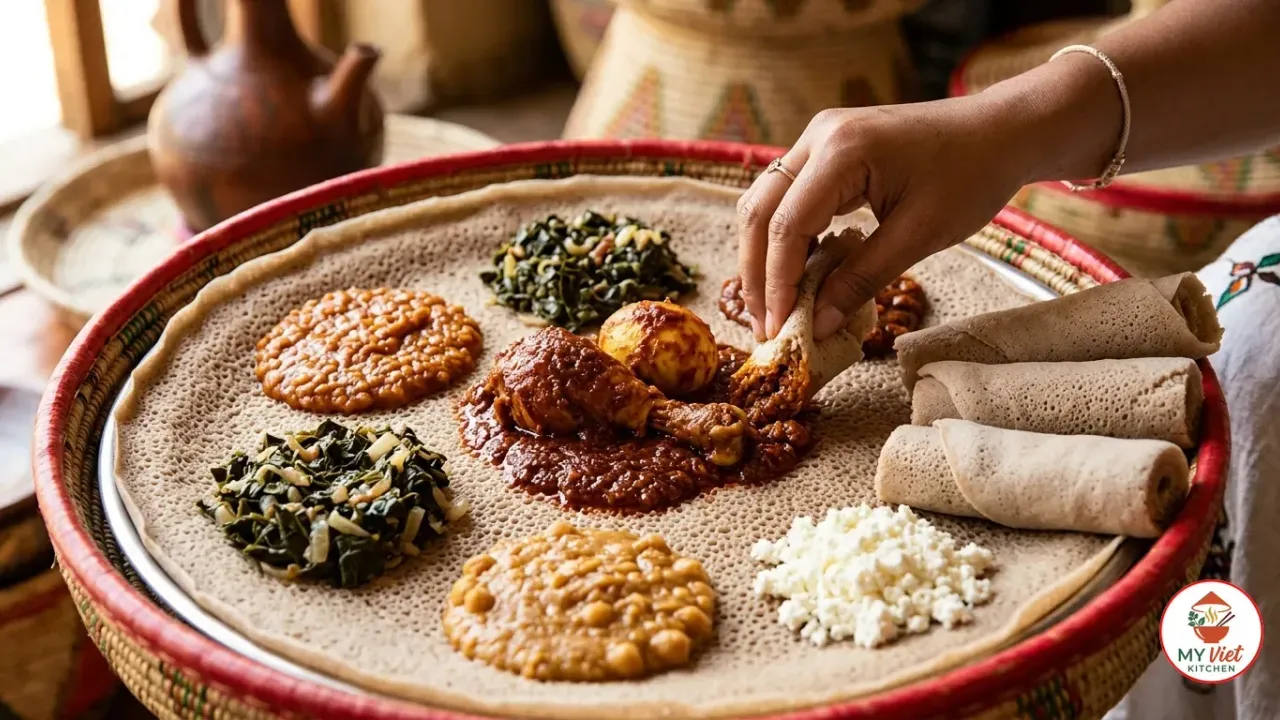 Injera with Wat