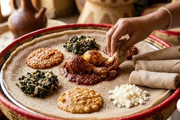 Injera with Wat