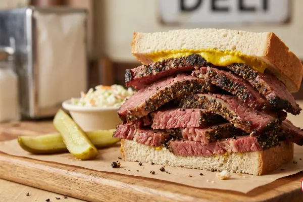 Montreal Smoked Meat Sandwich