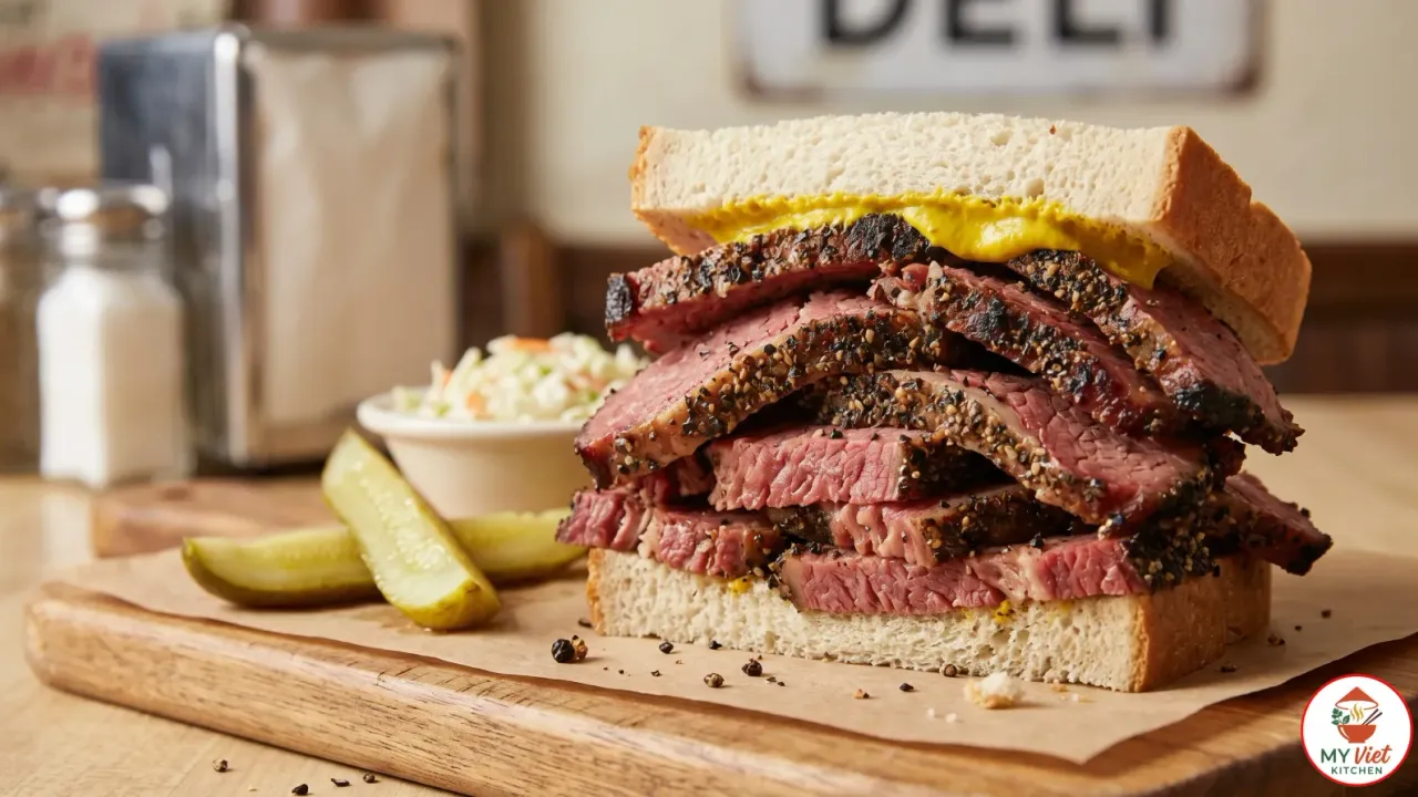 Montreal Smoked Meat Sandwich