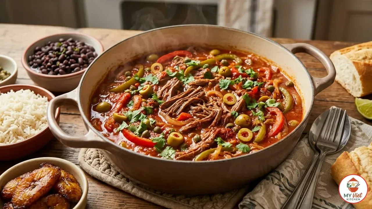 Ropa Vieja- Authentic Cuban Shredded Beef Recipe