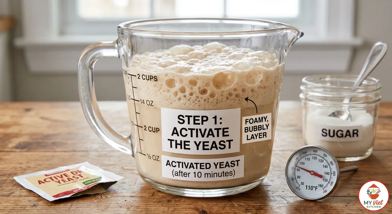 Step 1- Activate the Yeast