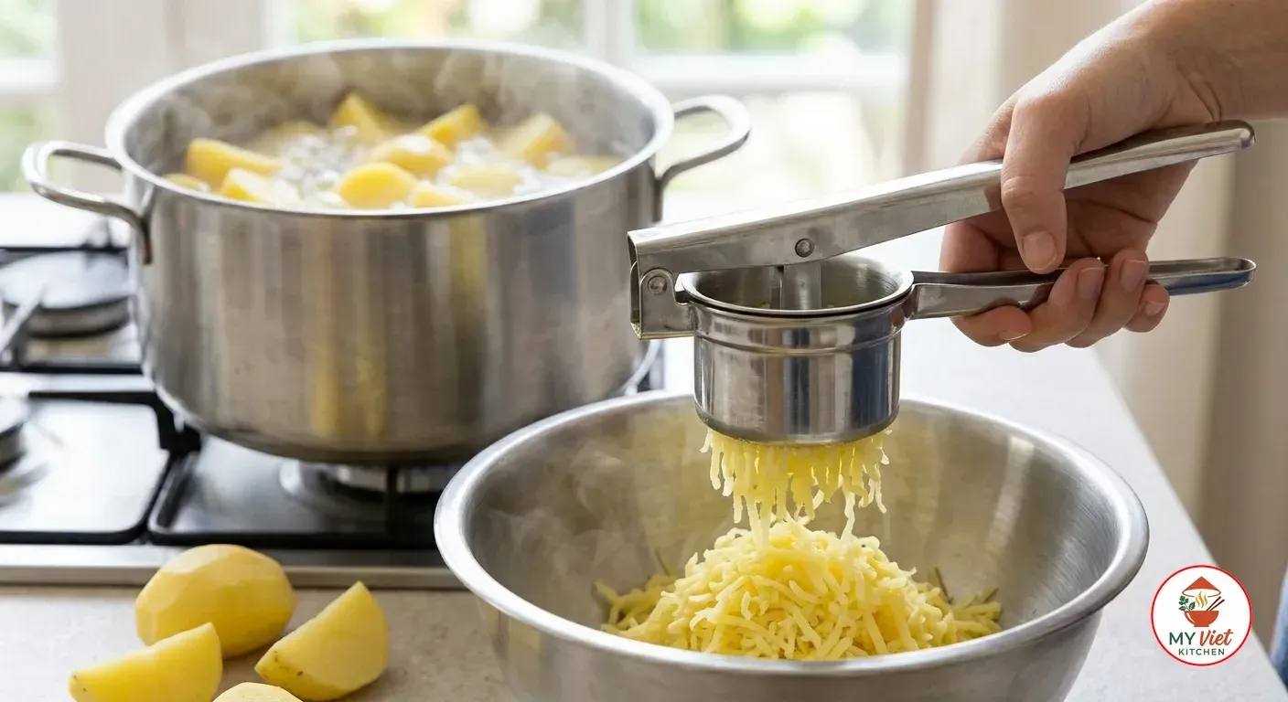 Step 1- Boil and Mash the Potatoes