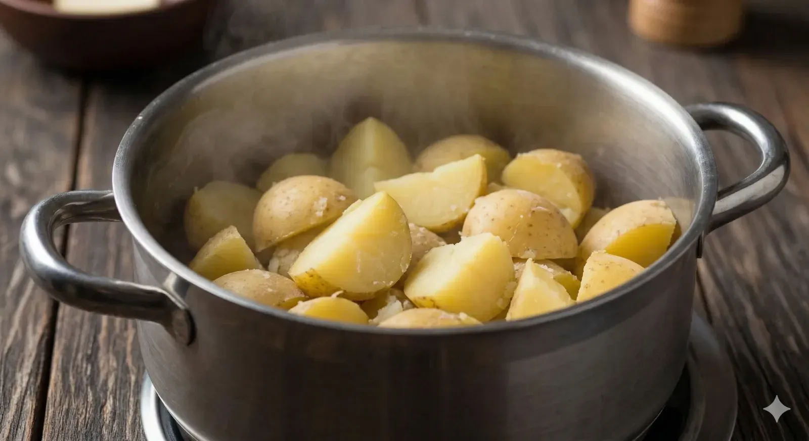 Step 1- Boil the Potatoes