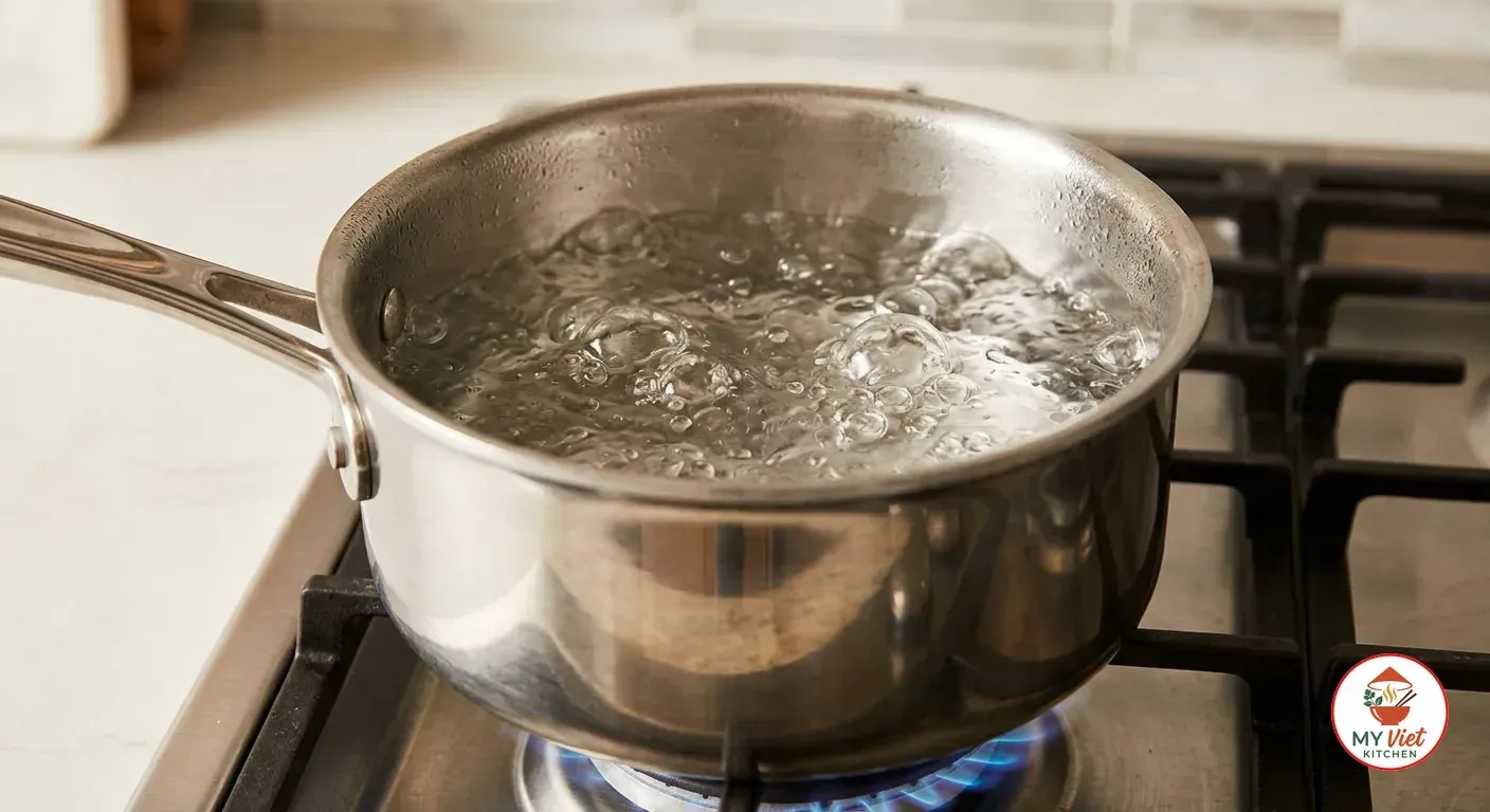 Step 1- Boil the Water