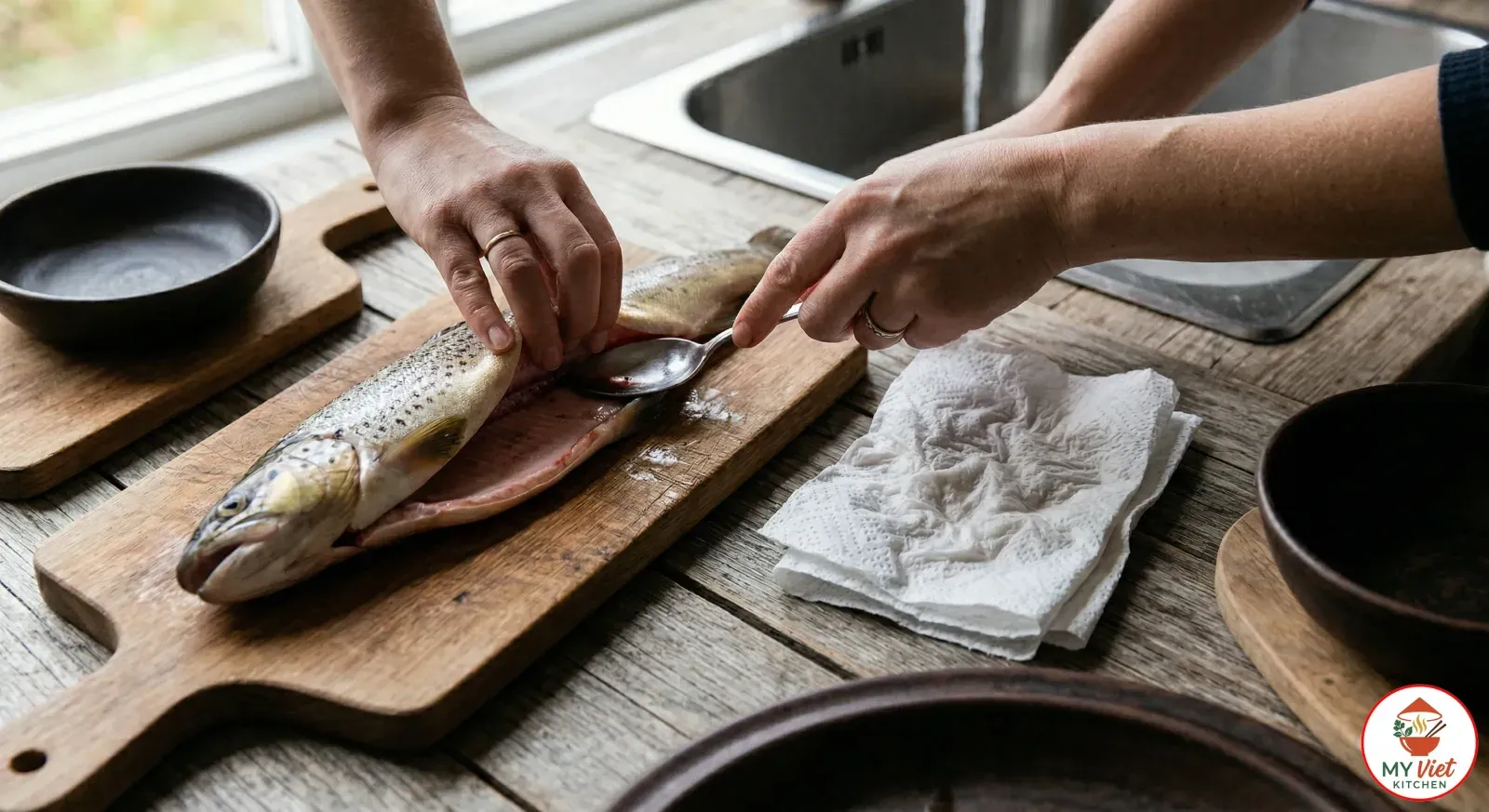 Step 1- Clean and Prepare the Trout
