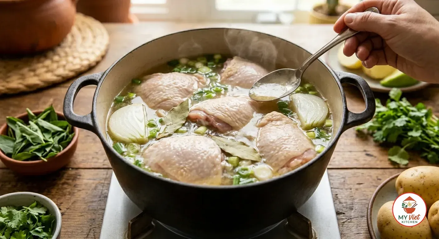 Step 1- Cook the Chicken
