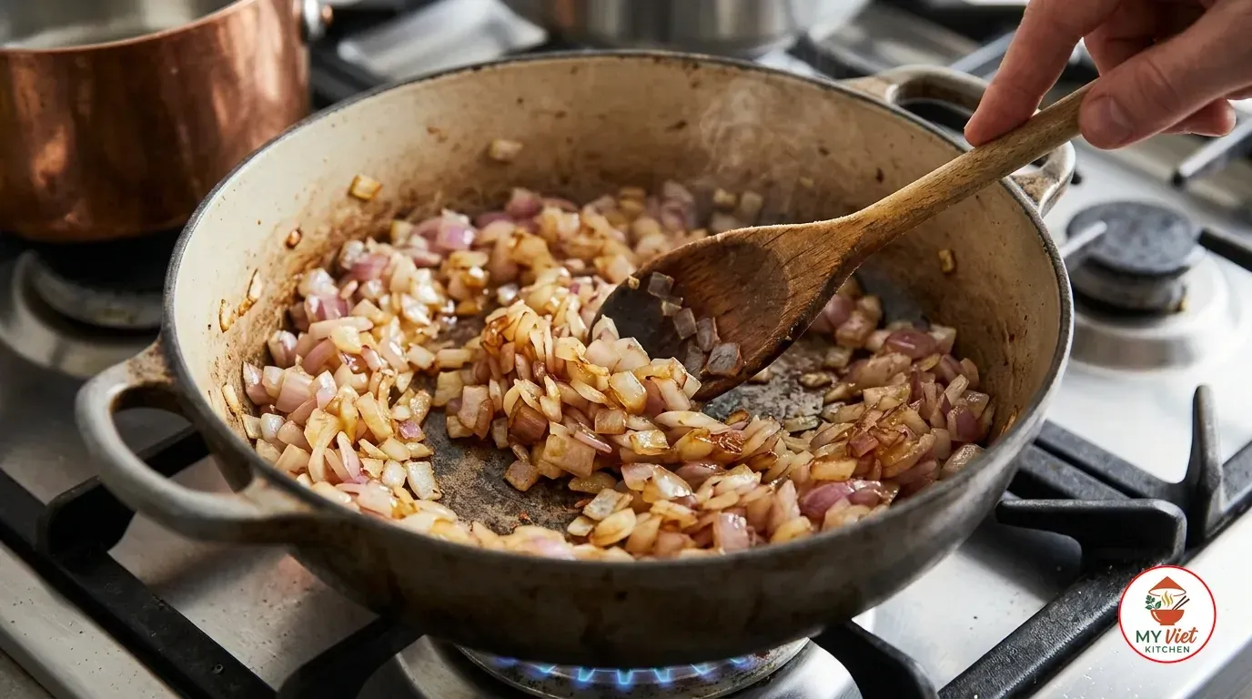 Step 1- Cook the Onion Base