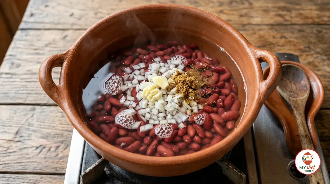 Step 1- Cook the Red Beans