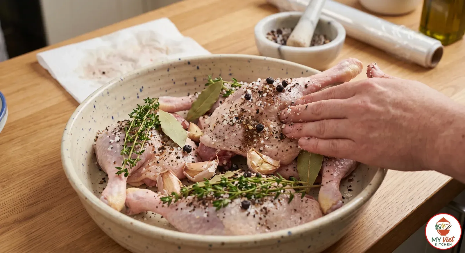 Step 1- Cure the Duck Legs