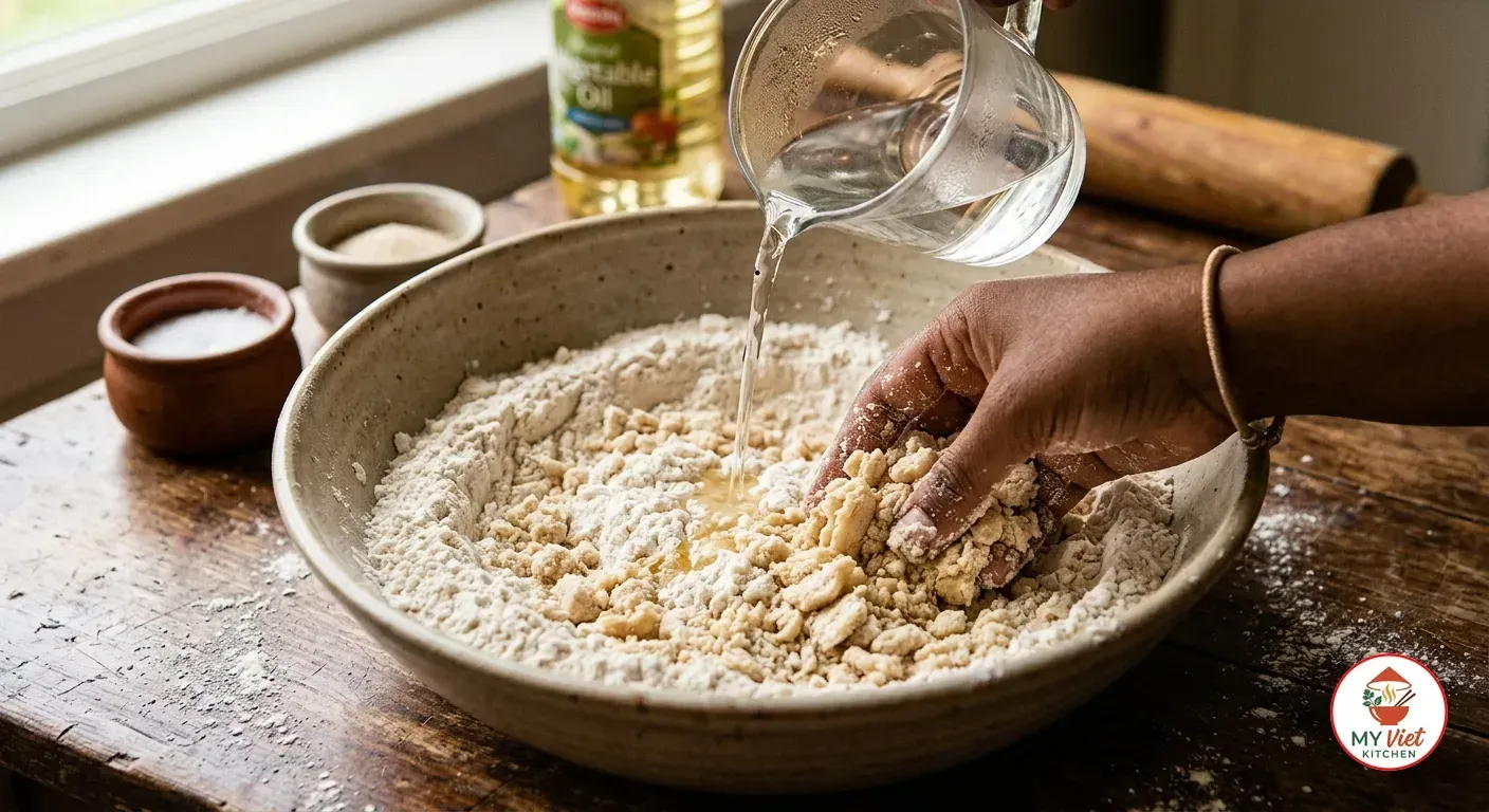 Step 1- Make the Chapati Dough