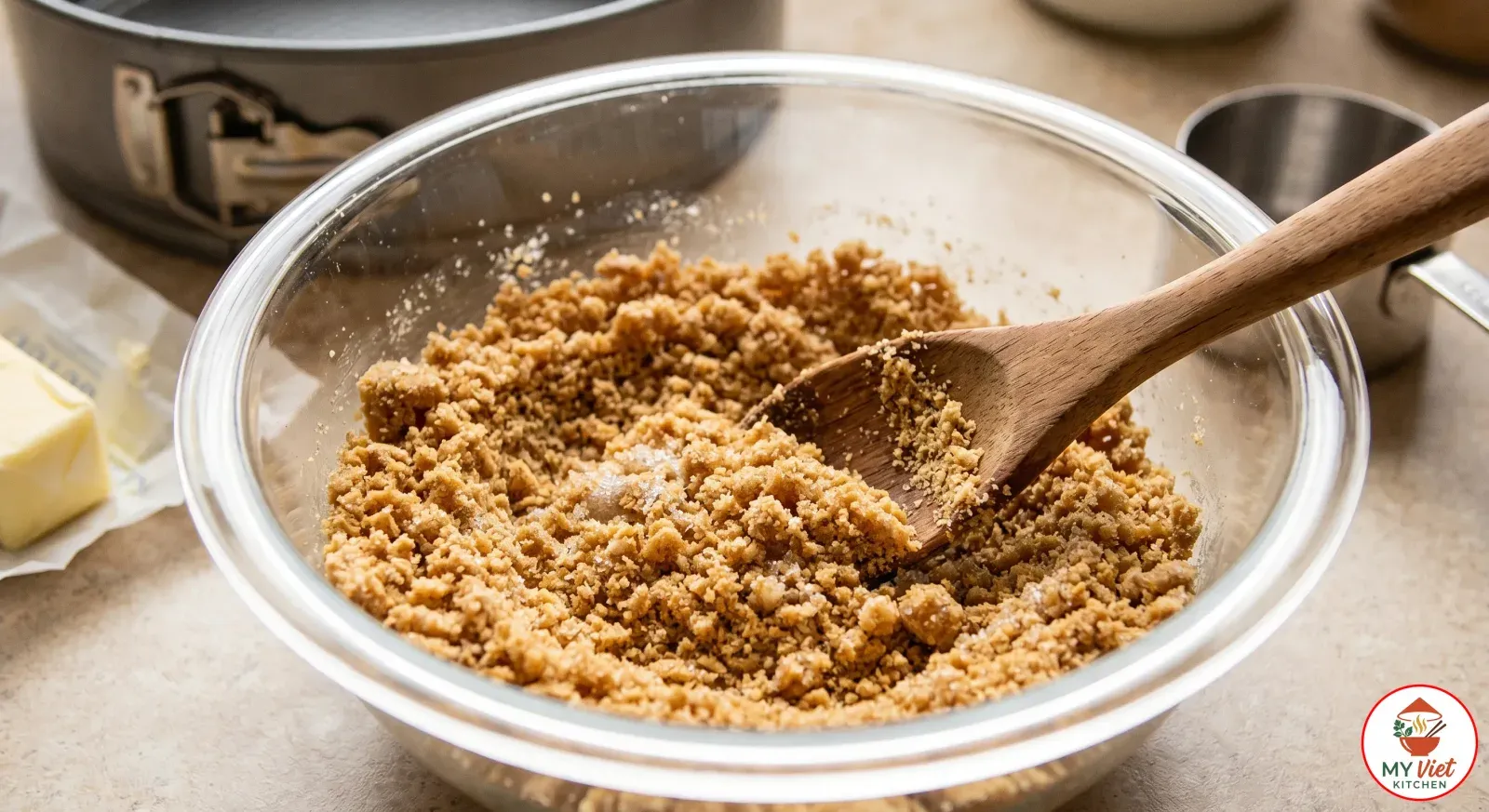 Step 1- Make the Graham Cracker Crust