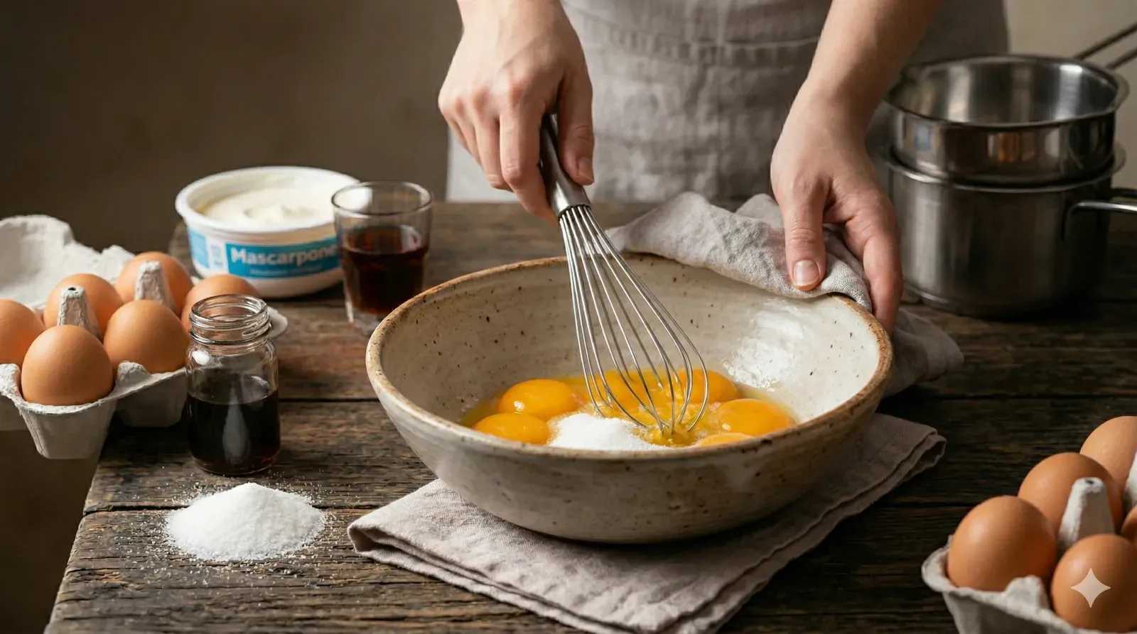 Step 1: Make the Mascarpone Cream
