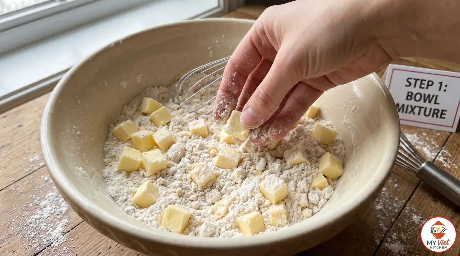 Step 1- Make the Pastry Dough
