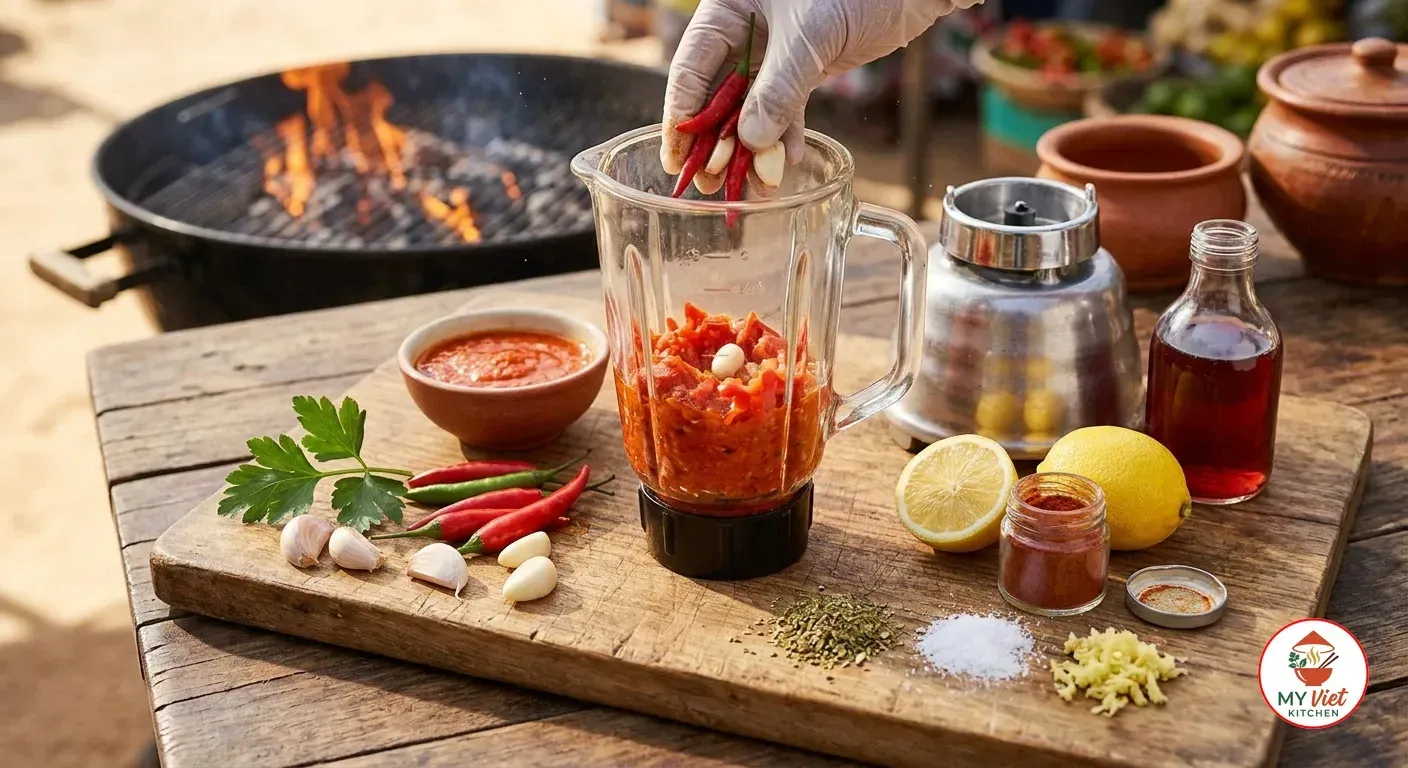 Step 1- Make the Piri Piri Marinade