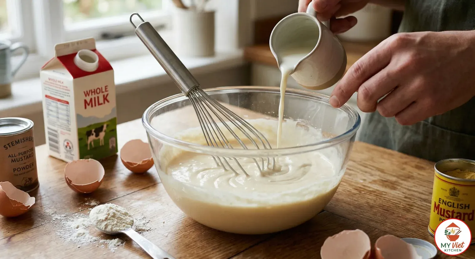 Step 1- Make the Yorkshire Pudding Batter
