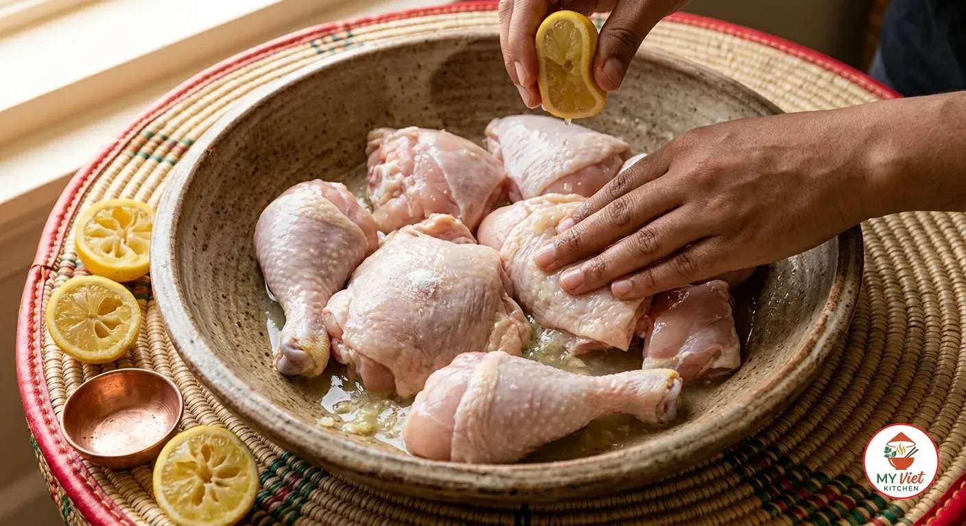 Step 1- Marinate the Chicken