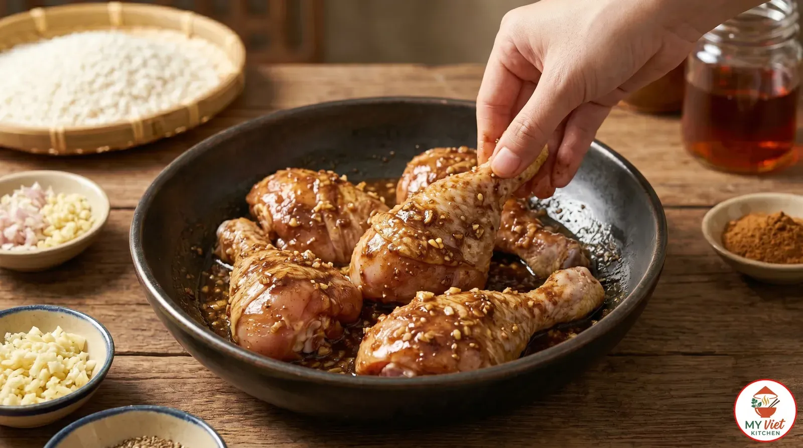 Step 1- Marinate the Chicken