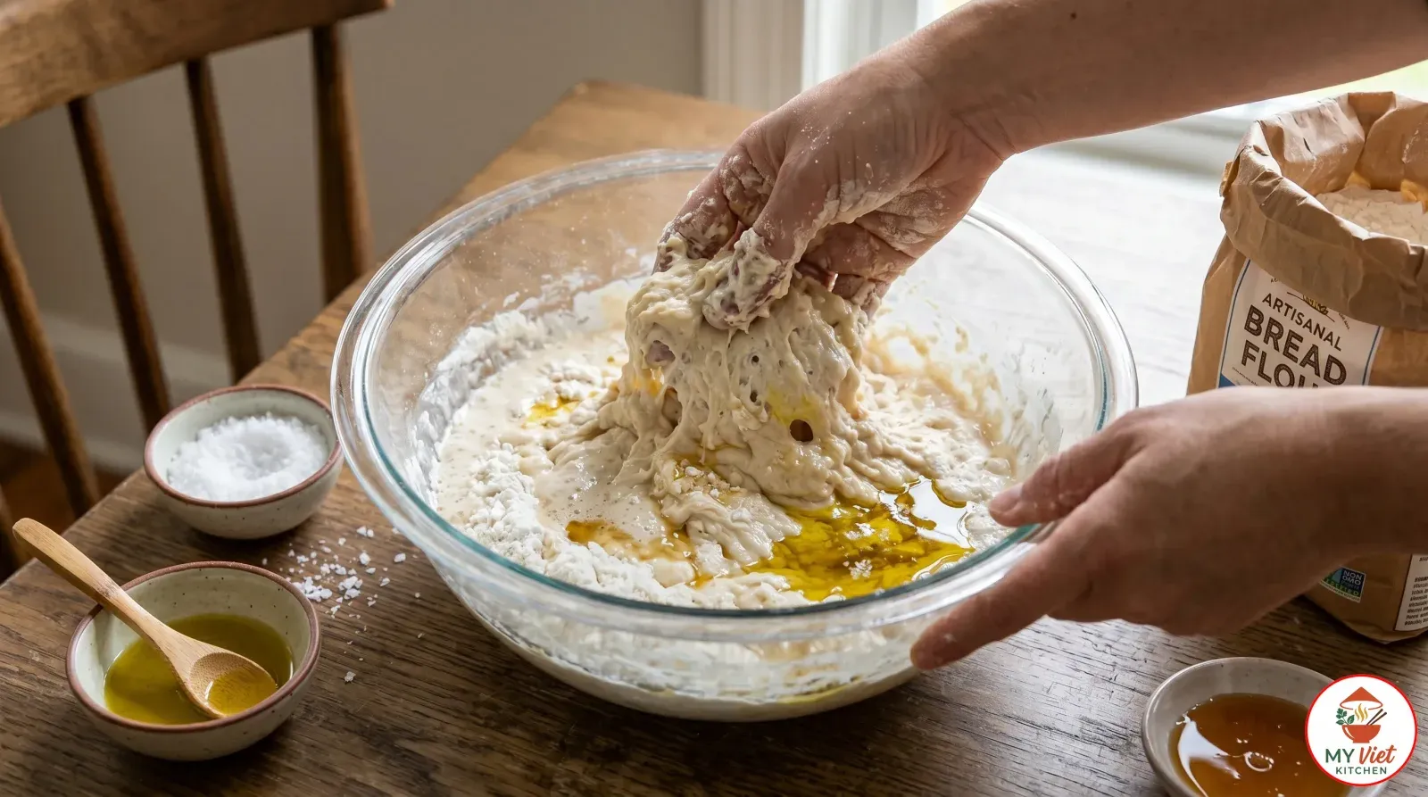 Step 1- Mix the Dough