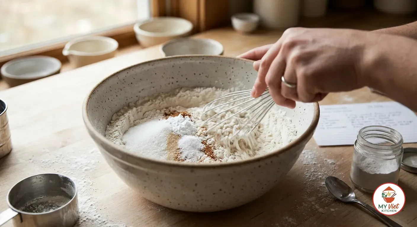 Step 1- Mix the Dry Ingredients