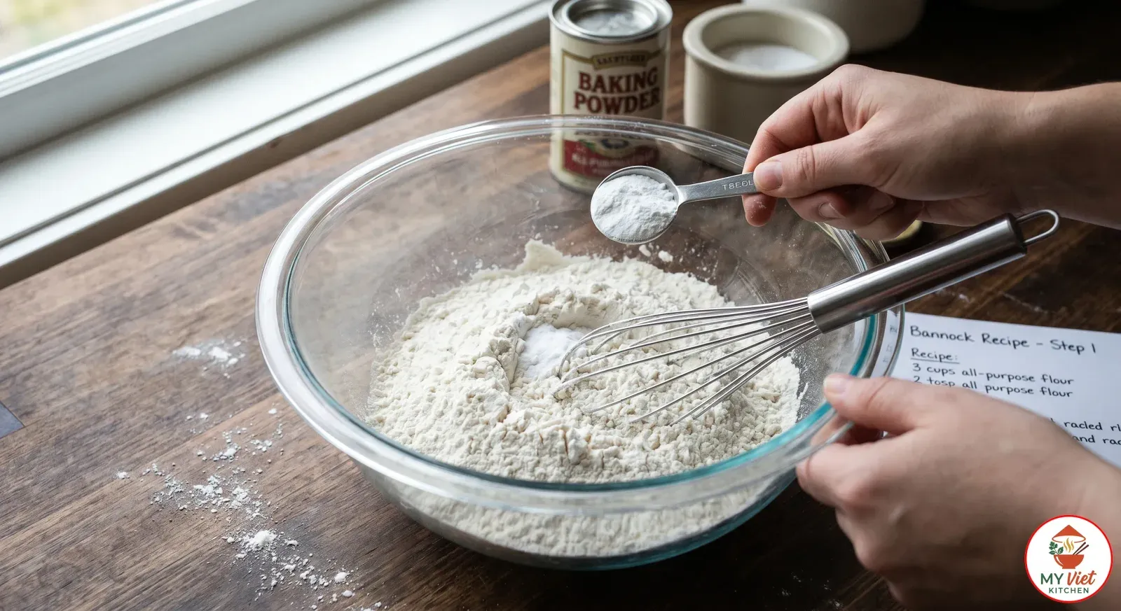 Step 1- Mix the Dry Ingredients