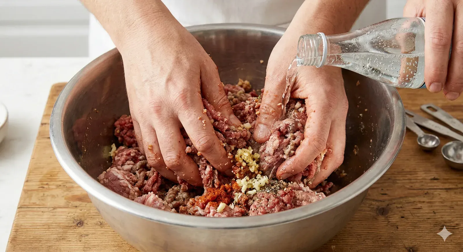 Step 1: Mix the Meat Blend