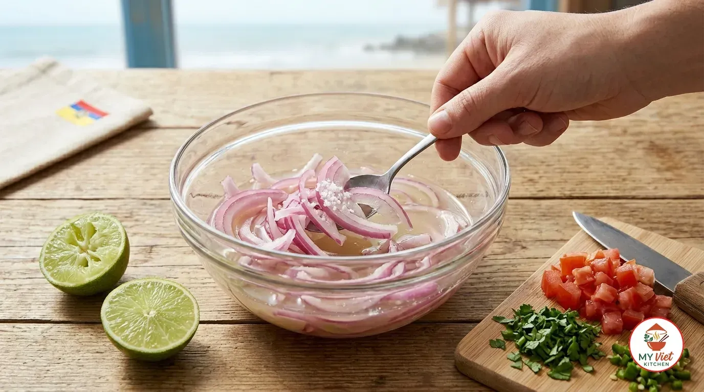 Step 1- Prepare and Cure the Red Onion