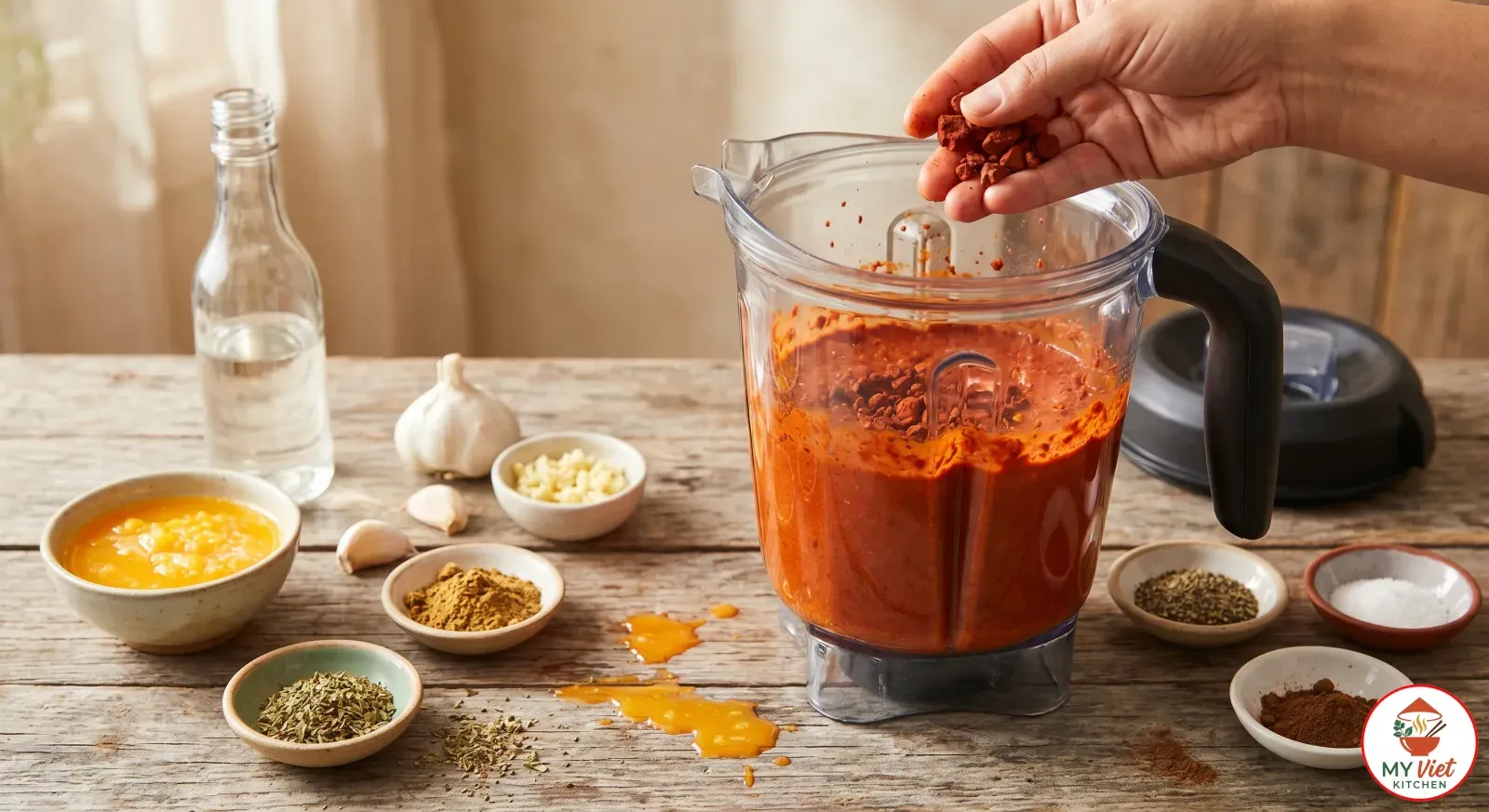 Step 1- Prepare the Achiote Marinade