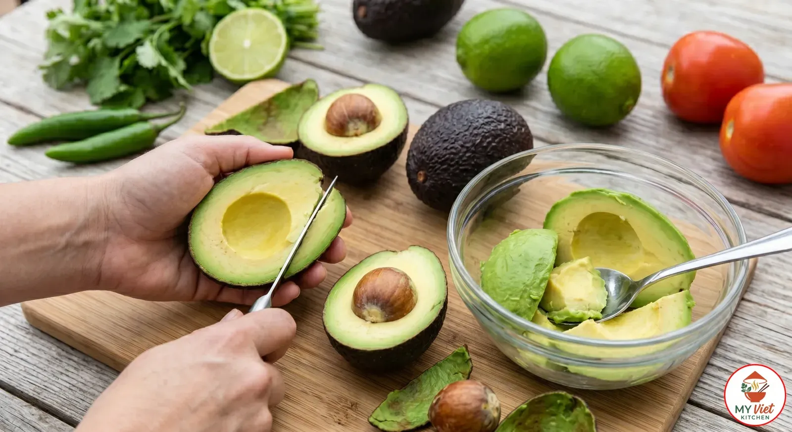 Step 1- Prepare the Avocados
