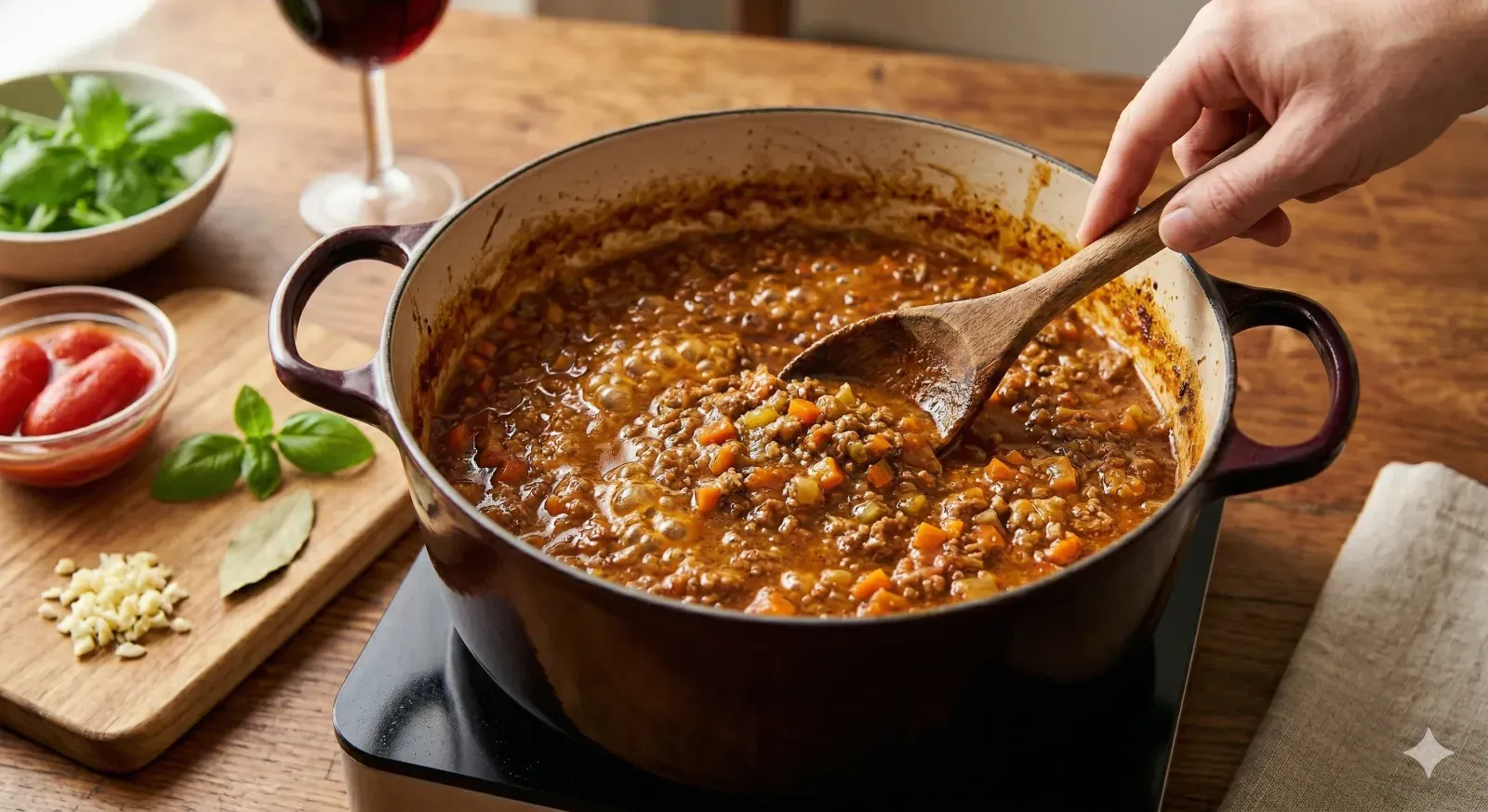 Step 1- Prepare the Bolognese Sauce