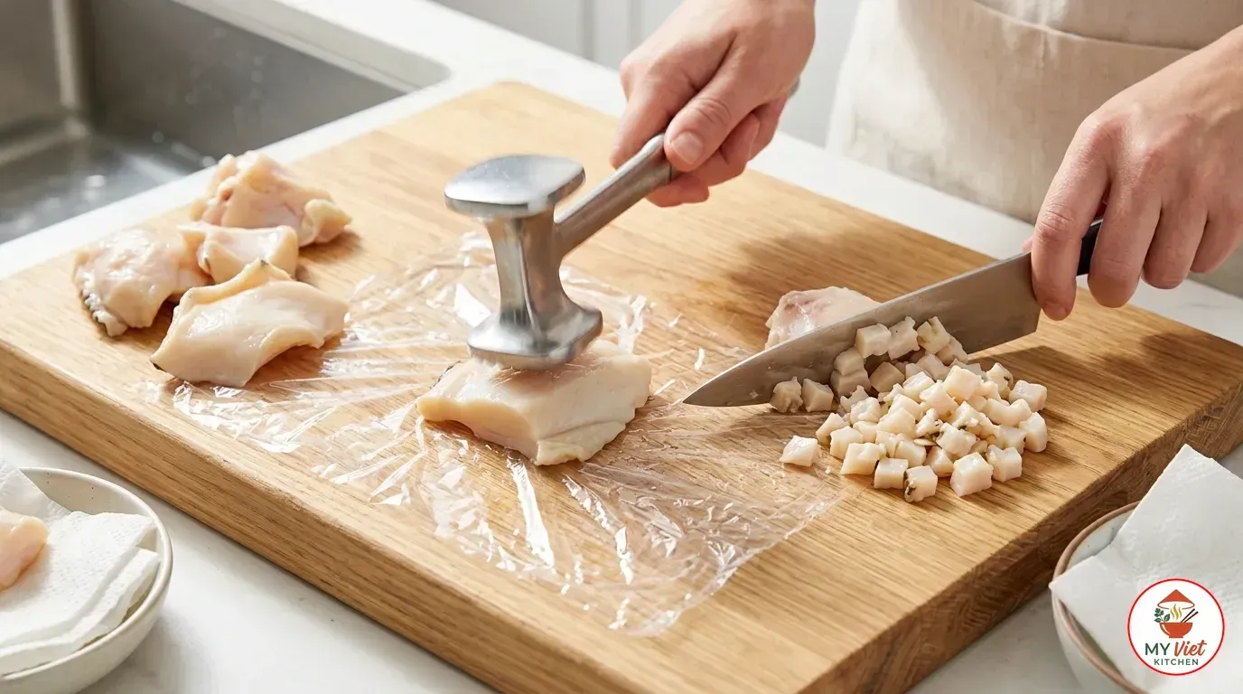Step 1- Prepare the Conch Meat