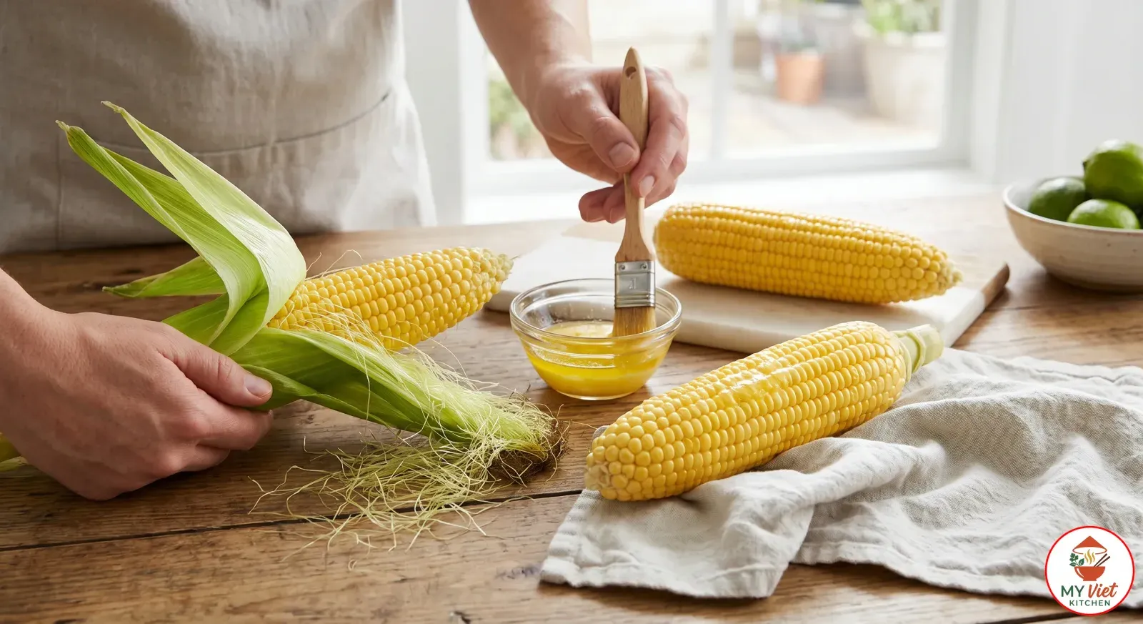 Step 1- Prepare the Corn