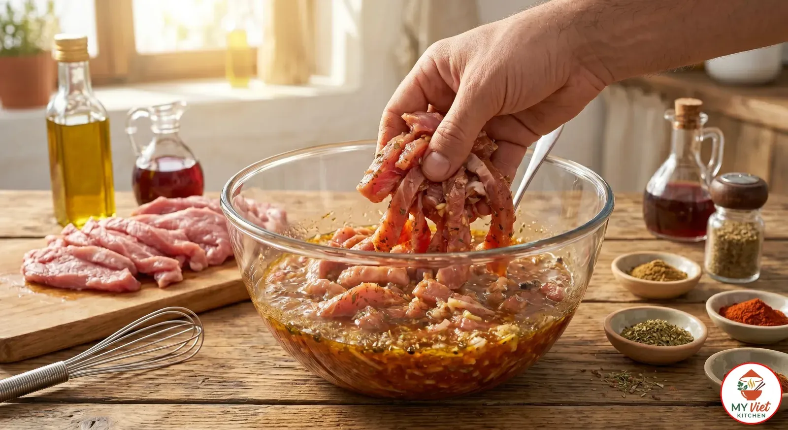 Step 1- Prepare the Marinade and Meat