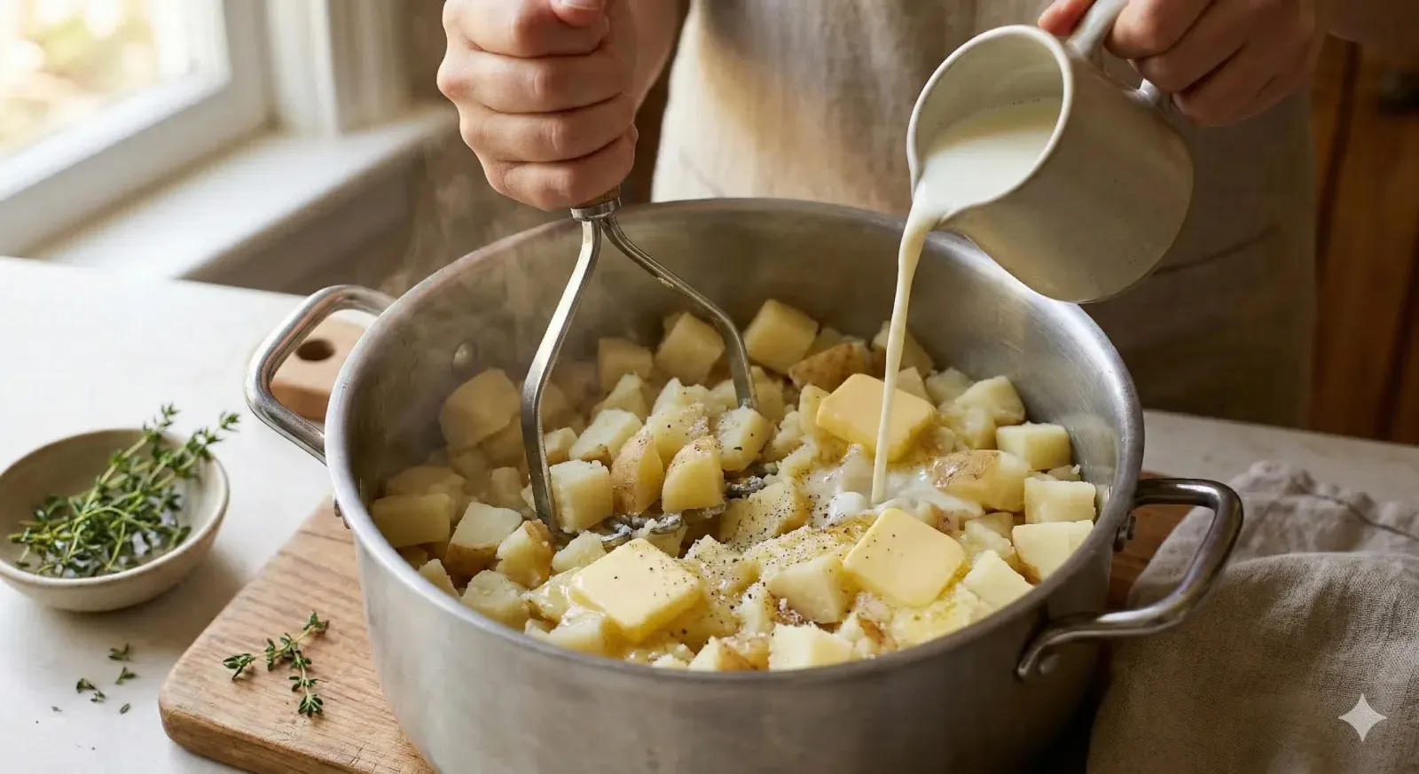 Step 1: Prepare the Mashed Potato Topping