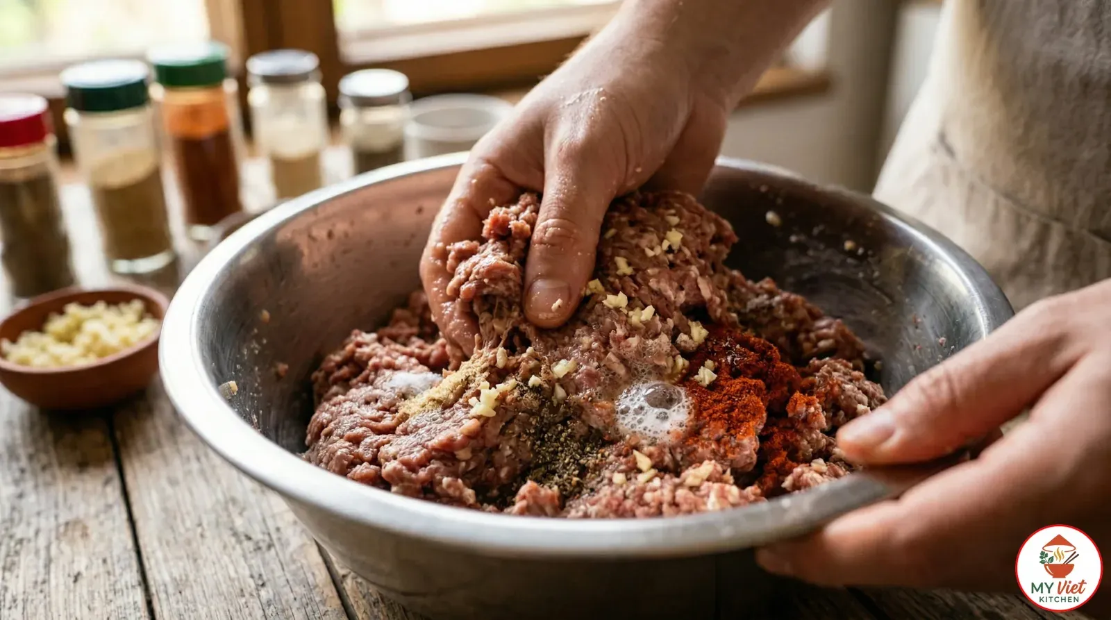 Step 1- Prepare the Meat Mixture