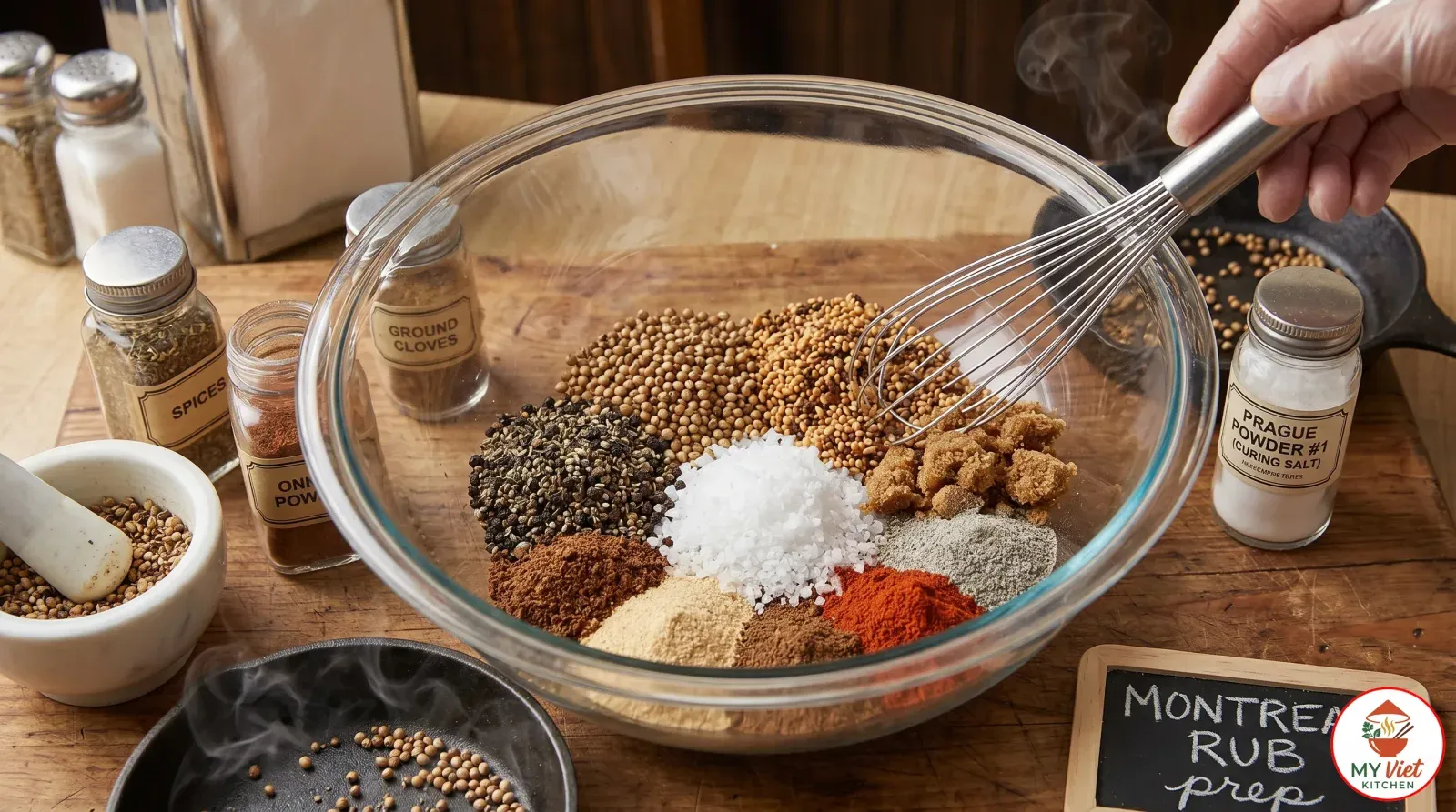 Step 1- Prepare the Spice Rub and Cure