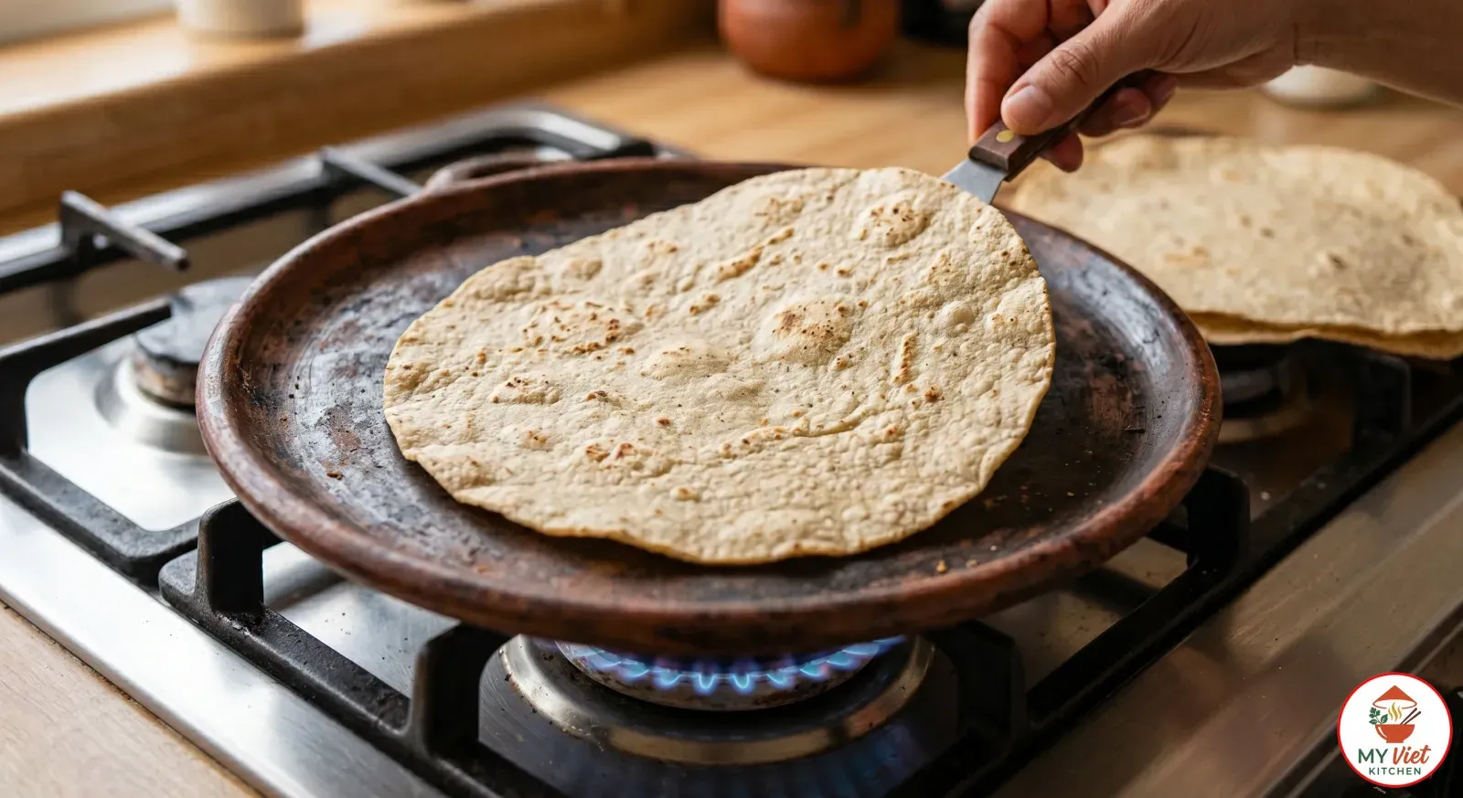 Step 1- Prepare the Tortilla Base