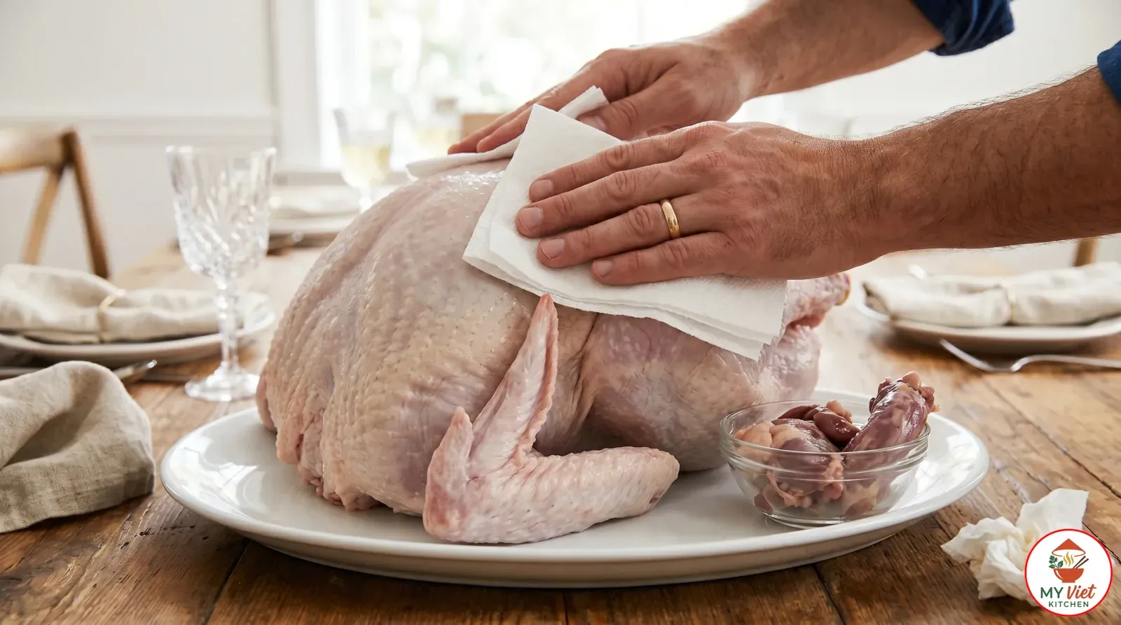 Step 1- Prepare the Turkey