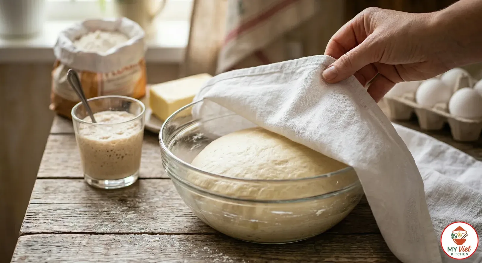 Step 1- Prepare the Yeast Dough